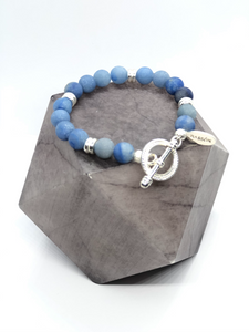 Frosted Blue Aventurine